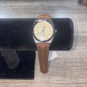 Hugo boss light brown strap watch
